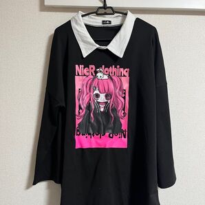 プリントロングTシャツ