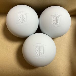 マッサージボール ラクロスボール 白3個セット