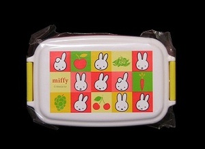  Miffy lunch box 500ml made in Japan / rectangle .. lunch box 