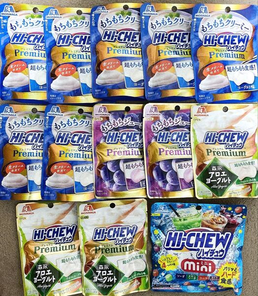 HI-CHEW プレミアム、HI-CHEW mini 計13袋セット