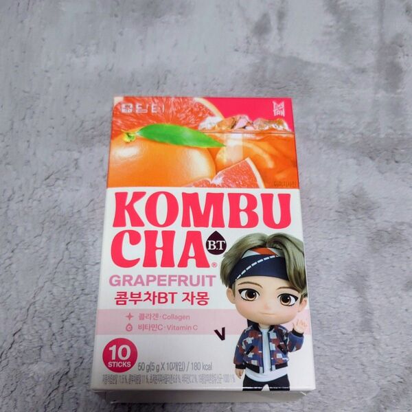 ダムト コンブチャ B.T ライム味 グレープフルーツ味 50g コンブ茶 BTS 韓国限定 パッケージ V テテ