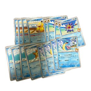 カスミのコダック カスミのスターミー カスミのヒトデマン カスミのラプラス 各4枚セット
