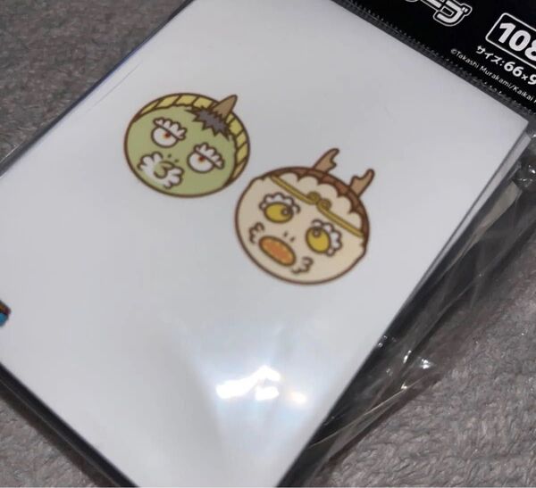 新品サプライ 村上隆もののけ京都 トレカスリーブ (風神雷神フェイス)