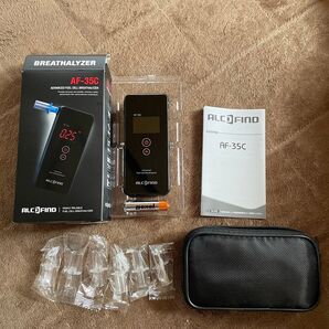 アルコールチェッカー ALCOFIND AF-35C 未使用品。