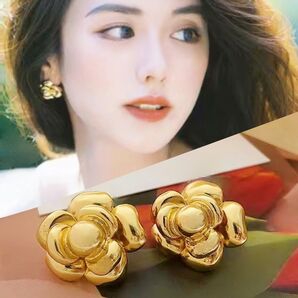◆インポートピアス◆限定3点特価◆カメリアピアス/ローズピアス/薔薇ピアス