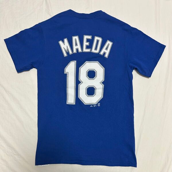 マジェスティック LA・ドジャース 前田健太 Tシャツ Sサイズ