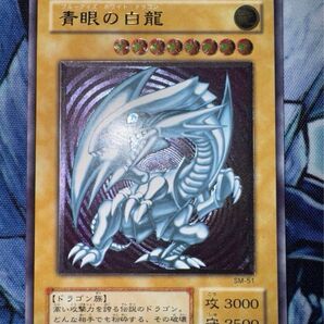 青眼の白龍のレリーフになります。