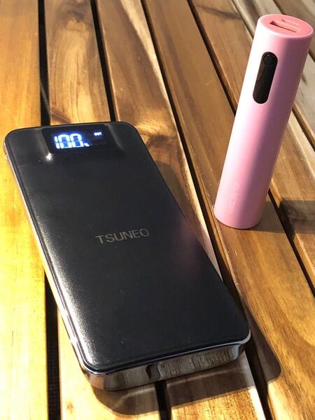 TSUNEO/ELECOM モバイルバッテリー セット