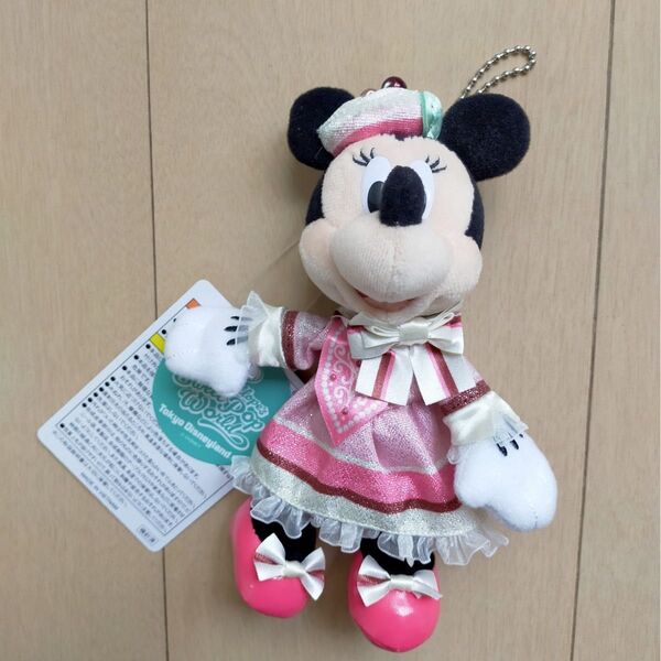 お顔厳選★ミニー ぬいぐるみバッジ ディズニー パルパルーザ ヴァネロペ
