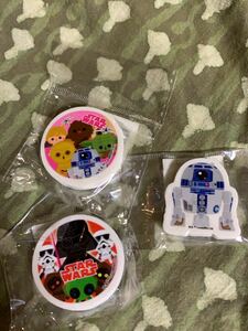 STAR WARS 消しゴム　3個セット　R2-D2