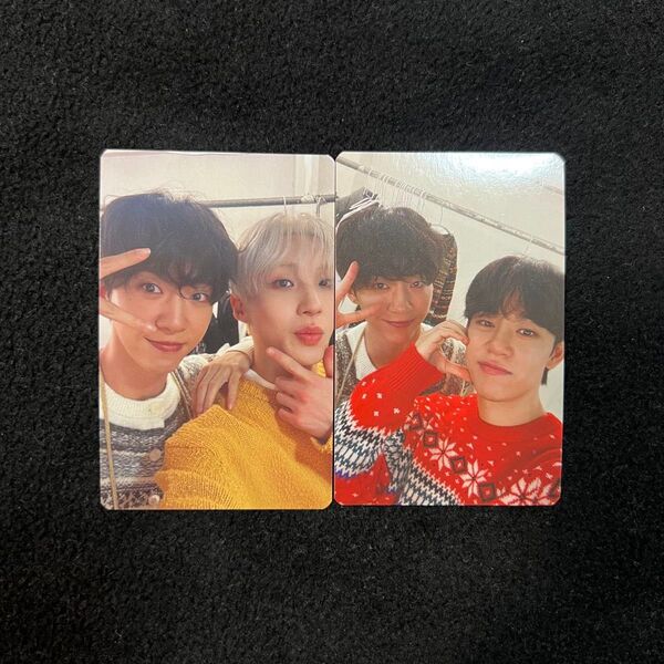 BANG&JUNG&YOO&MOON トレカ ヨングク デヒョン ジョンオプ B.A.P Christmas With You