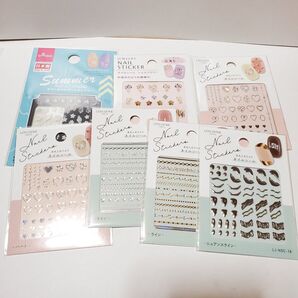 18日まで~!【新品・未開封】ネイル シール 7枚セット
