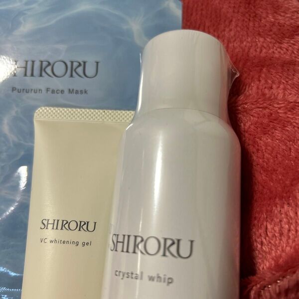 あのSHIROU crystal whip他3点セット 未使用がこの値段!買いでしょ!♪お肌モチモチ最高