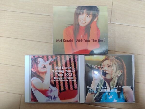 Mai Kuraki Wish You The Best Loving You Tour 2002 倉木麻衣DVD3枚組