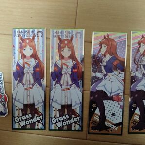 ウマ娘 プリティーダービー グラスワンダー ステッカー メモ紙 セット