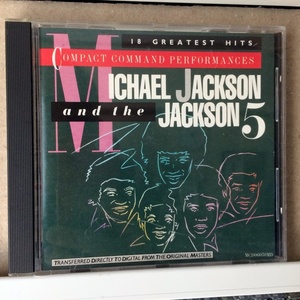 MICHEAL JACKSON & THE JACKSON5「18 GREATEST HITS」 ＊「GOT TO BE THERE」「ABC」「I WANT YOU BACK」他、収録　＊輸入盤