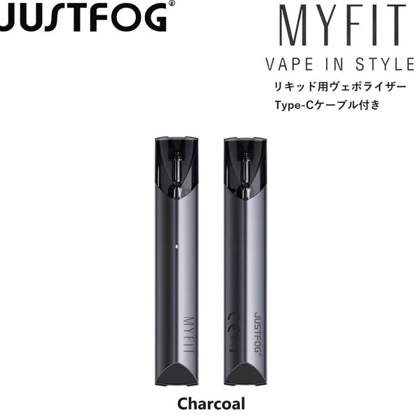 ヴェポライザー JUSTFOG MYFIT リキッド用 POD VAPE ベイプ 電子VAPE 電子タバコ CBD チャコール