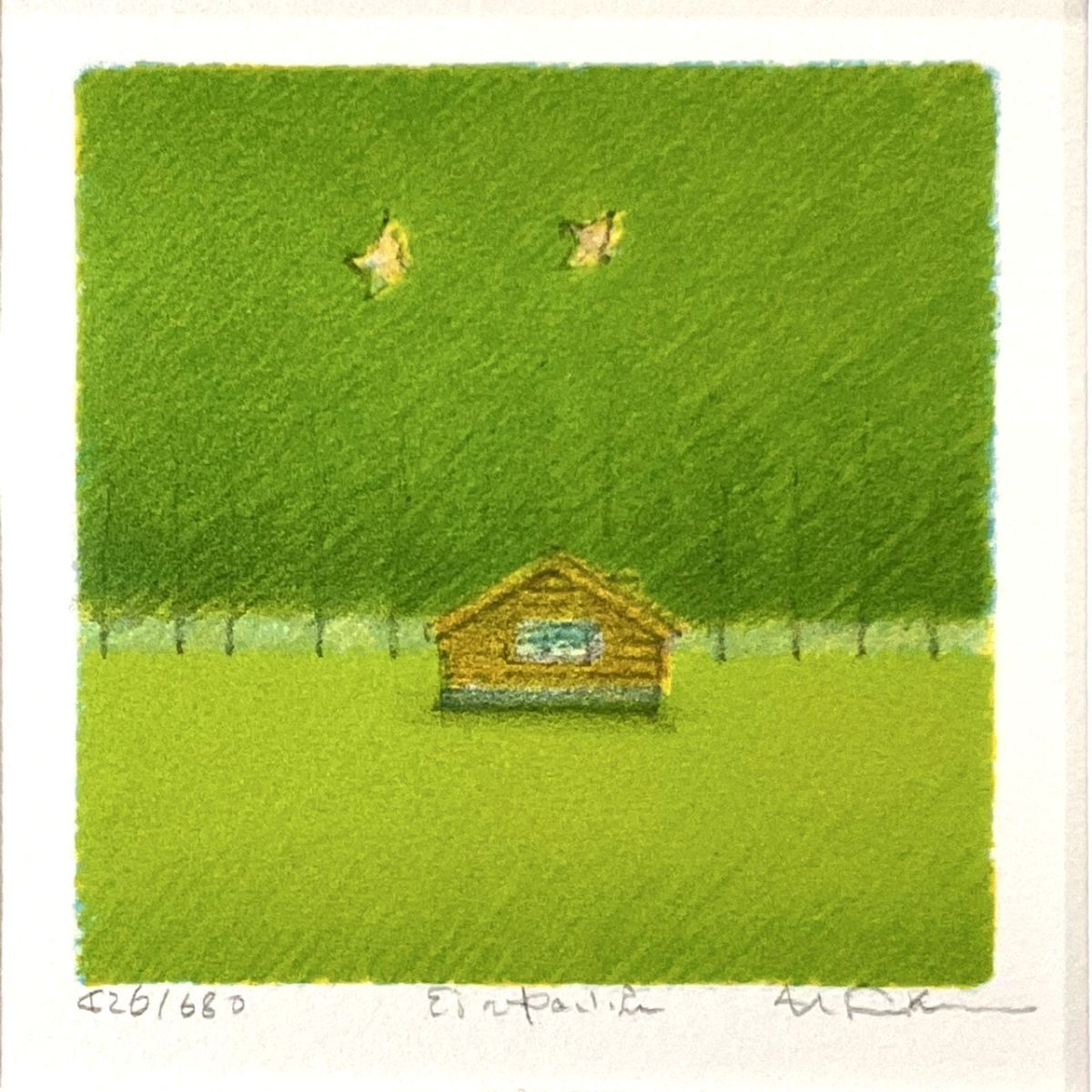 Yahoo!オークション -「府川誠」(石版画、リトグラフ) (版画)の Yahoo!オークション -「府川誠」(石版画、リトグラフ) (版画)の