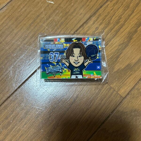 石川亮 ガチャガチャ バッチ アクリルバッチ オリックス