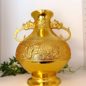 中国銅器風フラワーベース