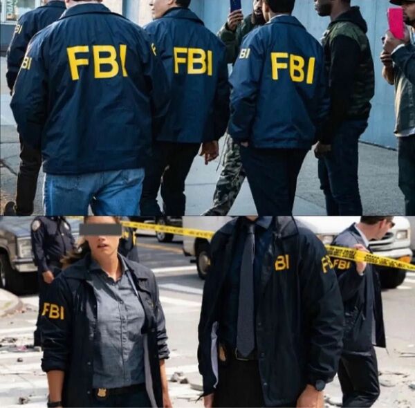 少数入荷 送料無料 FBI Lサイズ コーチジャケット サバゲー コスプレ 連邦捜査局