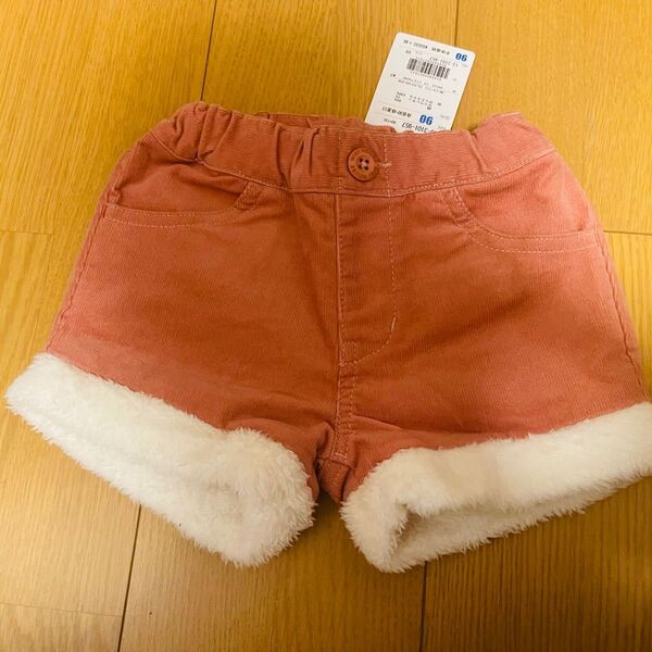 【送料無料】ミキハウス 女の子ショートパンツ 90CM 新品 ピンク