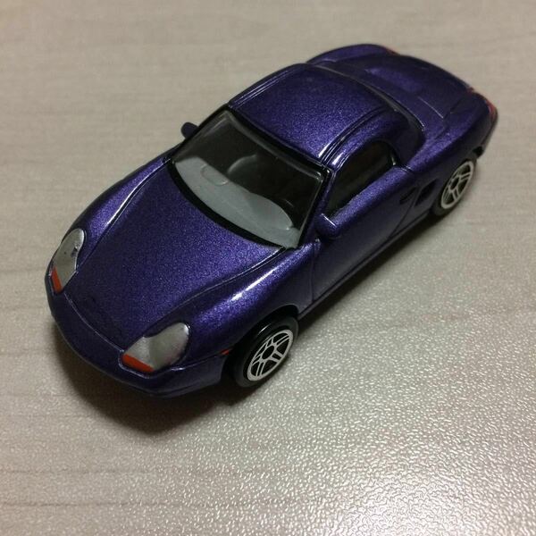 REALTOY リアルトイ ミニカー 1/58 PORSCHE BOXSTER S ポルシェ ボクスター S 紫 パープル 中国製 ルース