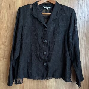 Gran Sasso ブラック 長袖シャツ 13