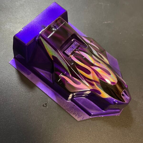 ミニ四駆 サンダーショット 塗装済 ポリカボディ TAMIYA