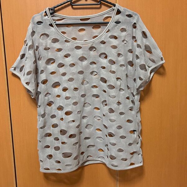 Chormonte ホールカット トップス 半袖 Tシャツ トップス Tシャツ カットソー