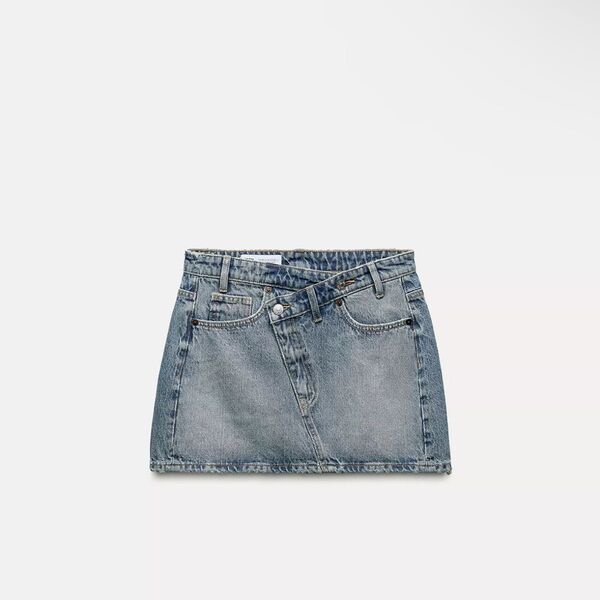 ZARA TRFデニムスカート XS