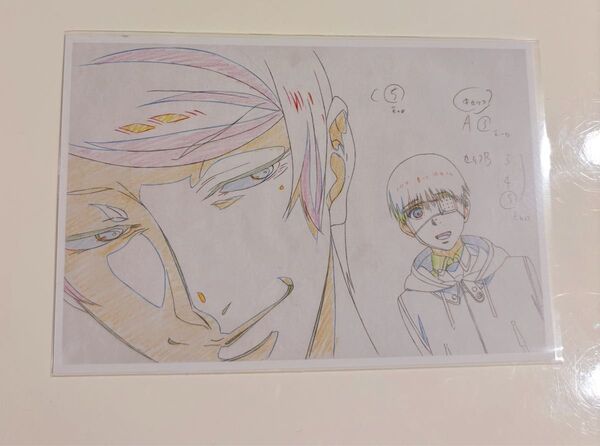 東京喰種展 東京喰種 EX トーキョーグール グール展 特典 原画 ポストカード 月山習 金木研