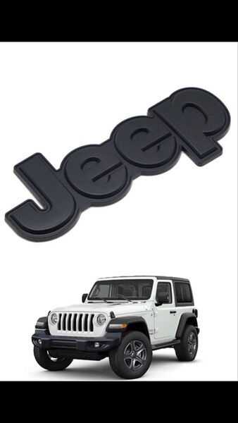 JEEP ジープ エンブレム ステッカー アルミ製