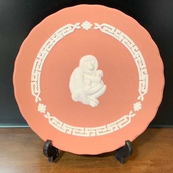 WEDGWOOD ウェッジウッド ジャスパー 干支トレイ 2004 申