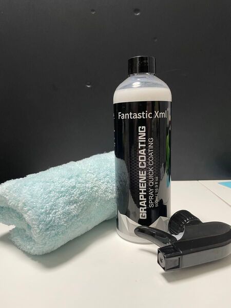 fantastic グラフェンコーティングスプレー ふわふわタオル付