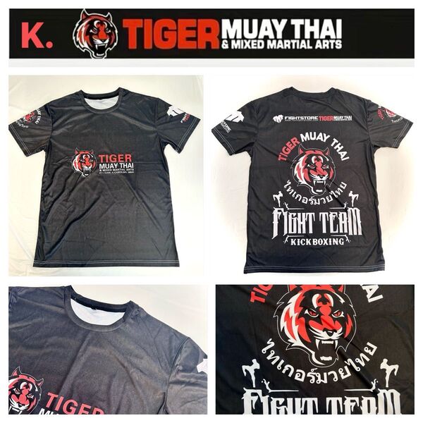 K.タイガームエタイTIGER MUAYTHAI トレTシャツ/ラッシュガード