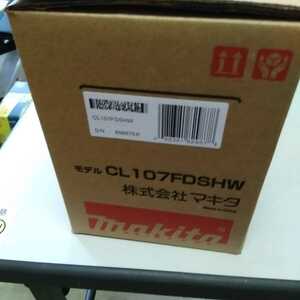 未使用新品 マキタ Makita 充電式クリーナー 掃除機 10.8V バッテリー・充電器付 CL107FDSHW