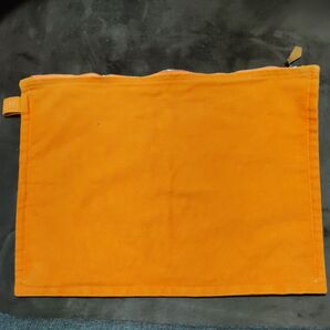 エルメス(Hermes) ボラ・ボラ コットン ポーチ オレンジ