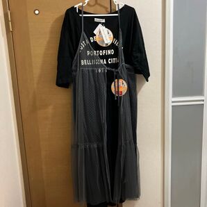 Hina and Komachi ワンピース ブラック 3L