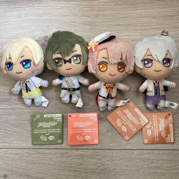 IDOLiSH7 アイナナ きらどるぬいぐるみ 二階堂大和 和泉三月 六弥ナギ 逢坂壮五 4点