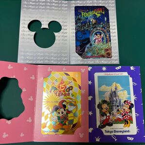 東京ディズニーランド テレホンカード 3枚セット