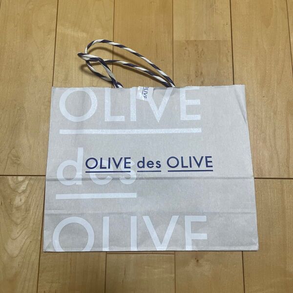OLIVE des OLIVE オリーブデオリーブ 紙袋 ショップ袋 ショッパー ブランド ギフト袋 プレゼント 手提げ袋 バッグ