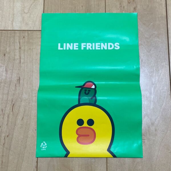 LINE FRIENDS ラインフレンズ 韓国 紙袋 ショッパー ブラウン ショップ袋 グッズ BT21 手提げ袋 BTS コニー