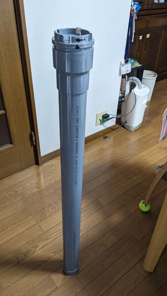 パイプ 自作 硬式テニスボール加圧 再生 保管ケース(金属製バルブ使用)ボール16球入ります 上手く長く使うコツお教えします!