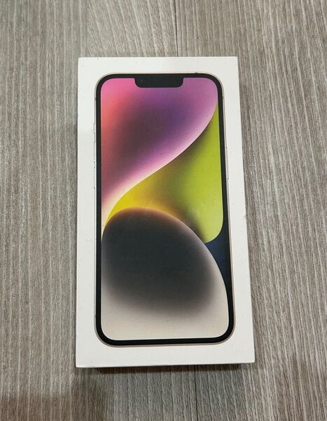 iPhone14 128G 空箱 スターライト