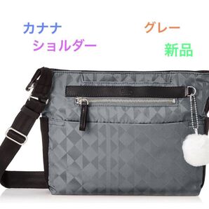 カナナ ショルダー モノグラム 新品 小 グレー 67341