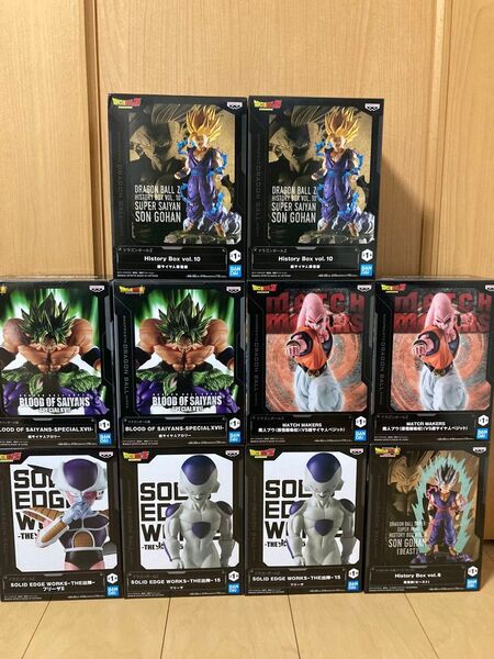 ドラゴンボール フィギュア まとめ売り フリーザ 魔神ブウ ブロリー 孫悟飯