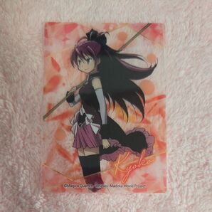 【魔法少女まどか☆マギカ】100均クリアカード 佐倉杏子