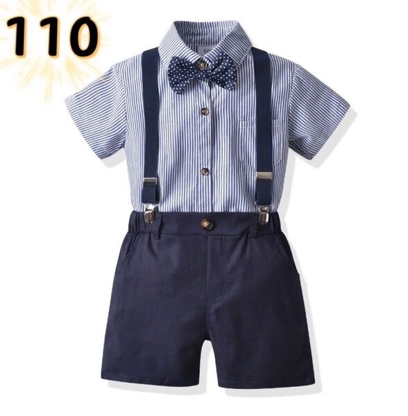 ☆新品☆フォーマル 男の子 セットアップ 入園式 結婚式 スーツ 110cm