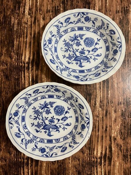 アウトレット 北欧風 花柄 オーバル皿 24cm2枚 美濃焼 オシャレ 磁器 カフェ風 パスタ皿